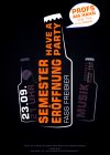 Semestereröffnungsparty am Mittwoch, den 23.09.2026