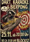 Darts und Karaoke am Mittwoch, den 25.11.2026
